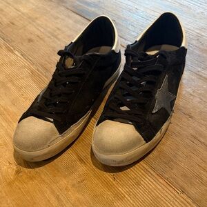 Golden Goose Black and Gray Sneakers